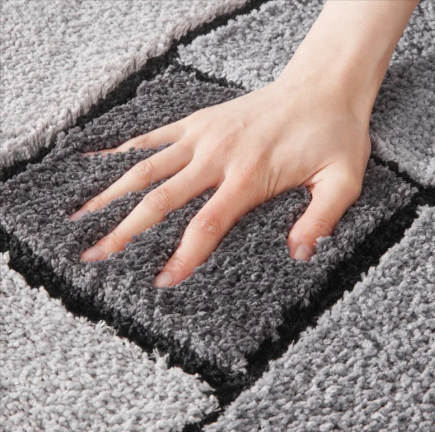 LuxeTuft Minimalist Thick Area Rug